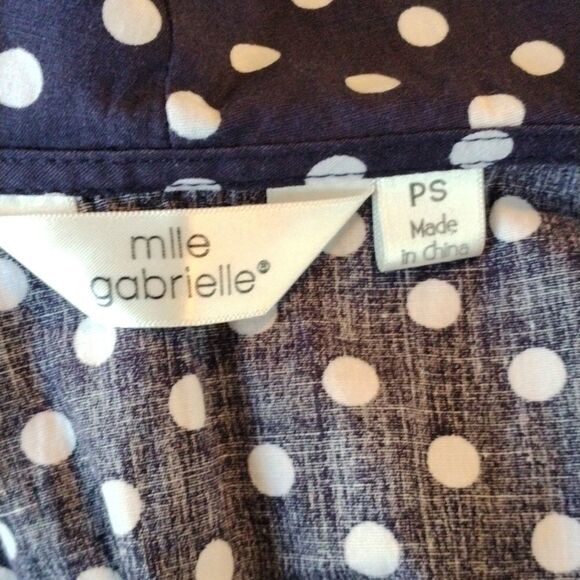 Mlle Gabrielle Polka Dot Cotton Dress. - Picture 8 of 10